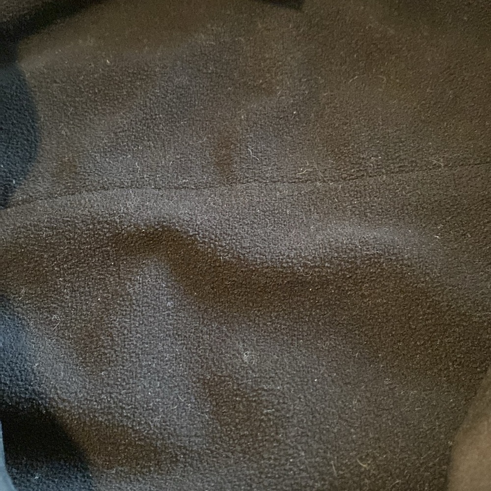 Lucy Fleece Lined Black Polka Dot Zip Up Vest Size Xs In Euc — image 6 of 8